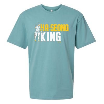 Haseong Kim Haseong King San Diego Baseball Sueded Cloud Jersey T-Shirt