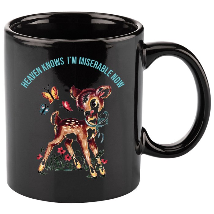 Heaven Knows I'm Miserable Now 11oz C Handle Ceramic Mug