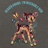 Heaven Knows I'm Miserable Now Cotton Canvas Backpack