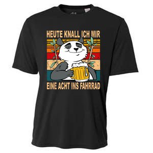 Heute Knalle Ich Mir Eine Echt Ins Fahrrad Drinking Saying Fun Cooling Performance Crew T-Shirt