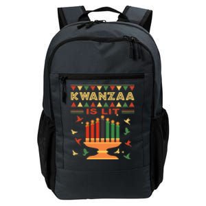 Happy Kwanzaa It's Lit African American Daily Commute Backpack