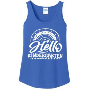 Hello Kinder Kindergarten Teacher Team Cool Gift Ladies Essential Tank