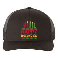 Happy Kwanzaa Kinara Seven Candles African American Holiday Yupoong Adult 5-Panel Trucker Hat