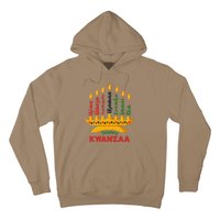 Happy Kwanzaa Kinara Seven Candles Principles Of Kwanzaa Hoodie