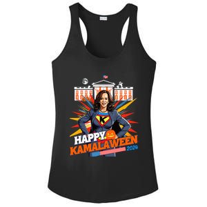 Happy Kamalaween Kamala Harris Halloween Cat Ladies Witches Ladies PosiCharge Competitor Racerback Tank