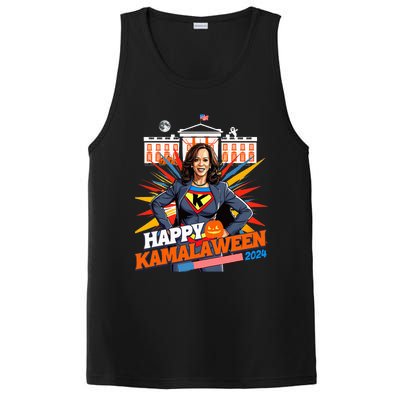 Happy Kamalaween Kamala Harris Halloween Cat Ladies Witches PosiCharge Competitor Tank