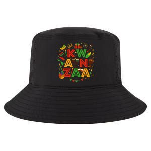 Happy Kwanzaa Kinara Candles African American Holiday Cool Comfort Performance Bucket Hat