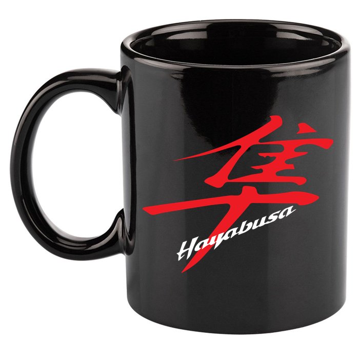 Hayabusa Kanji Logo 11oz C Handle Ceramic Mug