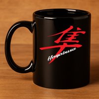 Hayabusa Kanji Logo 11oz C Handle Ceramic Mug
