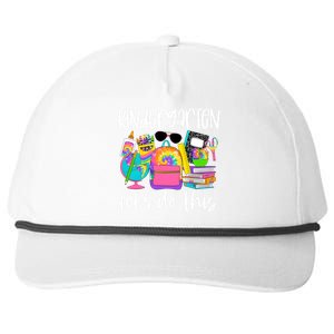 Hello Kindergarten Lets Do This Back To School Tie Dye Snapback Five-Panel Rope Hat