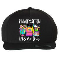 Hello Kindergarten Lets Do This Back To School Tie Dye Wool Snapback Cap