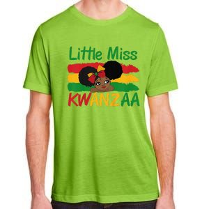 Happy Kwanzaa Little Miss Kwanzaa Adult ChromaSoft Performance T-Shirt