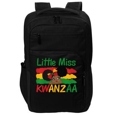 Happy Kwanzaa Little Miss Kwanzaa Impact Tech Backpack