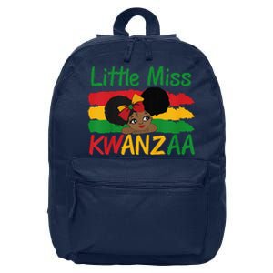 Happy Kwanzaa Little Miss Kwanzaa 16 in Basic Backpack