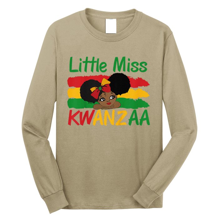 Happy Kwanzaa Little Miss Kwanzaa Long Sleeve Shirt