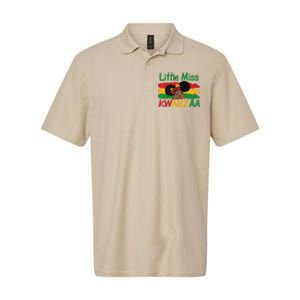 Happy Kwanzaa Little Miss Kwanzaa Softstyle Adult Sport Polo