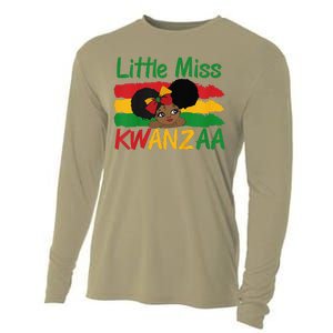 Happy Kwanzaa Little Miss Kwanzaa Cooling Performance Long Sleeve Crew