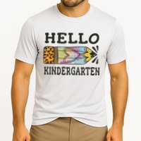 Hello Kindergarten Leopard Tie Dye Pencil Cooling Performance Crew T-Shirt