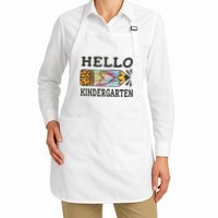 Hello Kindergarten Leopard Tie Dye Pencil Apron