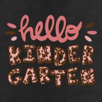 Hello Kindergarten Leopard Cute 25L Jumbo Tote