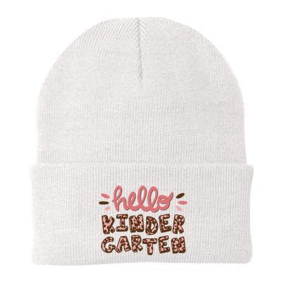 Hello Kindergarten Leopard Cute Beanie