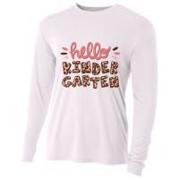 Hello Kindergarten Leopard Cute Cooling Performance Long Sleeve Crew