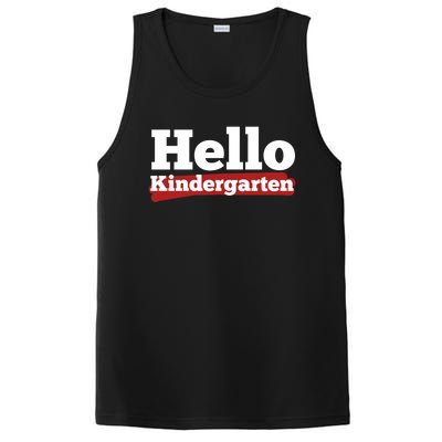 Hello Kindergarten Meaningful Gift PosiCharge Competitor Tank