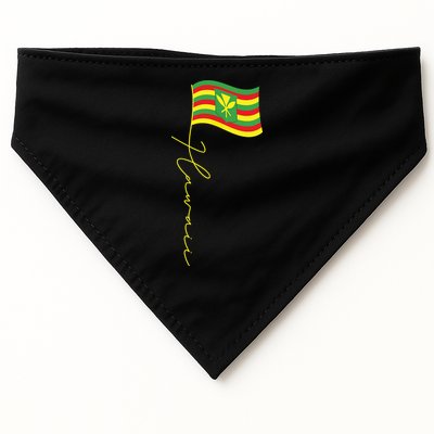 Hawaii Kanaka Maoli Signature Flag Pole Hawaiian Flag USA-Made Doggie Bandana