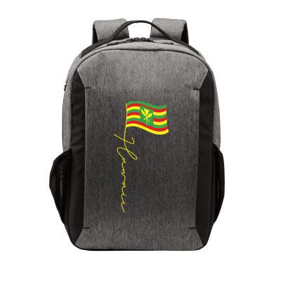 Hawaii Kanaka Maoli Signature Flag Pole Hawaiian Flag Vector Backpack