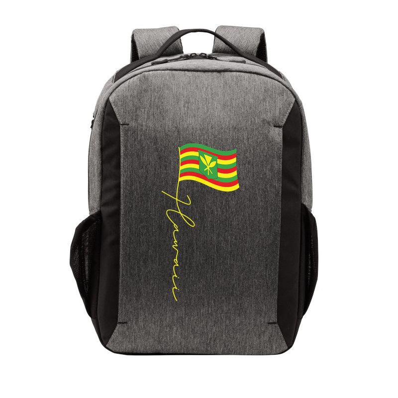Hawaii Kanaka Maoli Signature Flag Pole Hawaiian Flag Vector Backpack