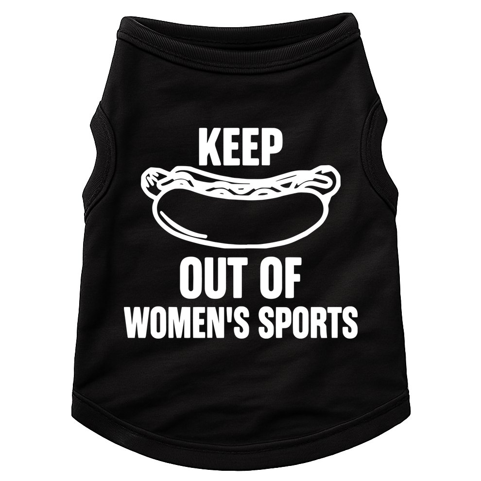 Hotdog Keep Out Of Women Sports Doggie Tank