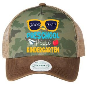 Hello Kindergarten Prek Grad Goodbye Preschool Graduation Legacy Tie Dye Trucker Hat