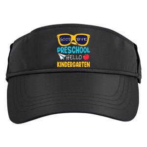 Hello Kindergarten Prek Grad Goodbye Preschool Graduation Adult Drive Performance Visor