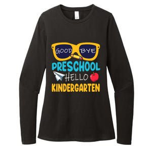 Hello Kindergarten Prek Grad Goodbye Preschool Graduation Womens CVC Long Sleeve Shirt