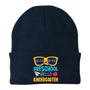 Hello Kindergarten Prek Grad Goodbye Preschool Graduation Knit Cap Winter Beanie