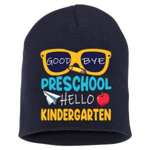 Hello Kindergarten Prek Grad Goodbye Preschool Graduation Short Acrylic Beanie