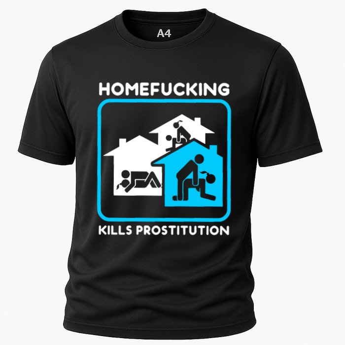 Homefucking Kills Prostitution Cooling Performance Crew T-Shirt