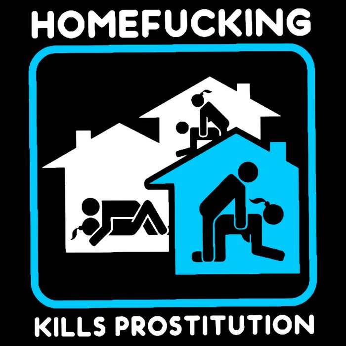 Homefucking Kills Prostitution Cooling Performance Crew T-Shirt