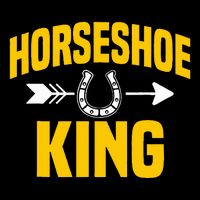 Horseshoe King Pitching Horse Lover Ferrier 16 in Basic Backpack