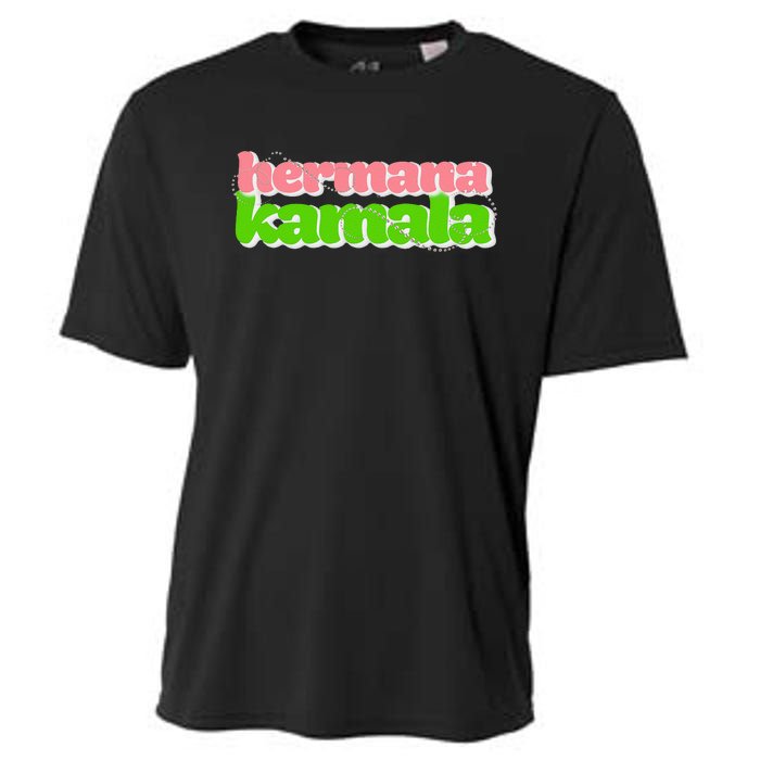 Hermana Kamala Pearlie Girlie Billionisa Boutique Cooling Performance Crew T-Shirt