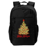 Happy Kwanzaa Pattern Christmas Tree Backpack