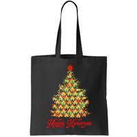 Happy Kwanzaa Pattern Christmas Tree Bag
