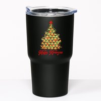 Happy Kwanzaa Pattern Christmas Tree Tumbler