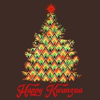 Happy Kwanzaa Pattern Christmas Tree Apron