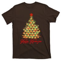 Happy Kwanzaa Pattern Christmas Tree T-Shirt