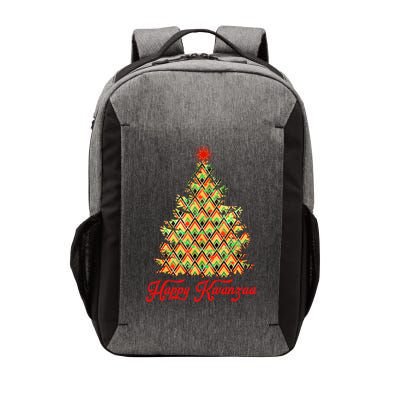 Happy Kwanzaa Pattern Christmas Tree Vector Backpack