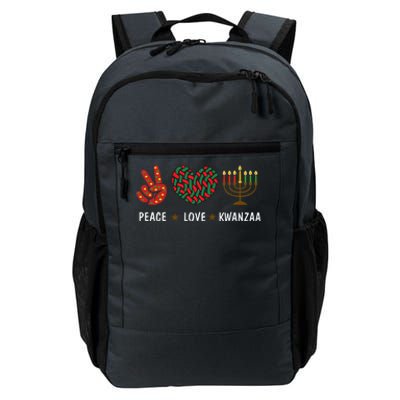 Happy Kwanzaa Peace Love Kwanzaa African Daily Commute Backpack