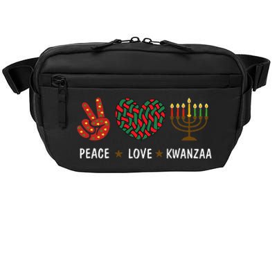 Happy Kwanzaa Peace Love Kwanzaa African Crossbody Pack