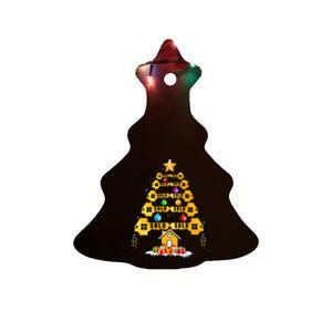 House Key Realtor Christmas Tree Xmas for Real Estate Agent Ceramic Tree Ornament