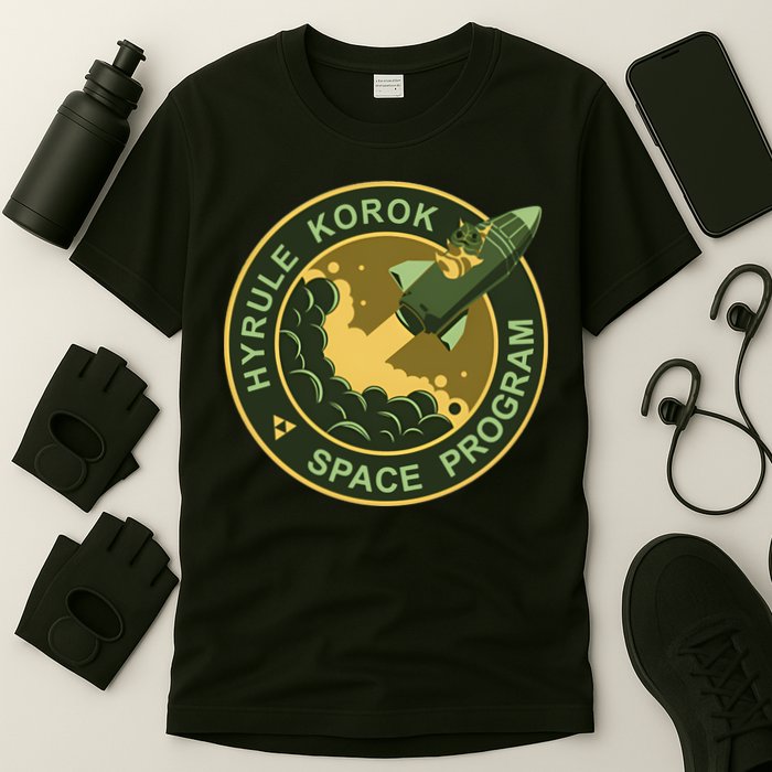 Hyrule Korok Space Program Breath Of The Wild Link The Legend Flora Of Hyrule T-Shirt
